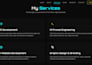 create a ai powered portfolio website with a luxury design